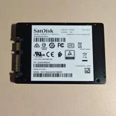 SanDisk SSD 500GB SDSSDH3-500G 本体のサムネイル