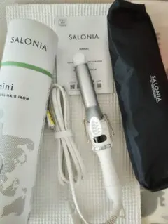 【SALONIA】ミニ セラミック カールヘアアイロン25mm