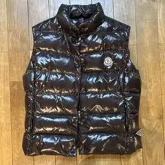 【正規品】モンクレール　ダウンベスト　サイズ2 ブラウン