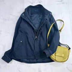 SHIPS シップス ブルゾン ライトアウター ライナー ジップ