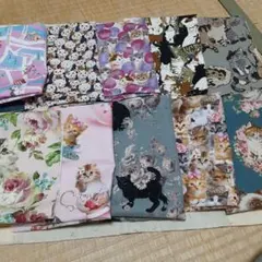 猫生地　縦50cm横25cm 10枚 柄変更不可