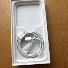 iPhone タイプC Lightningケーブル　純正　Apple