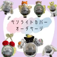 オーダーページ　カラット棒　carat棒　ペンライトカバー　seventeen