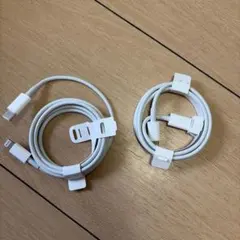 USB-C to Lightning ケーブル 2本セット