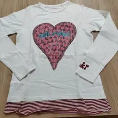 A&r ハートプリント 長袖Tシャツのサムネイル