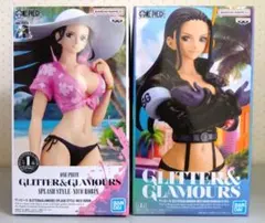 ワンピース　GLITTER&GLAMOURS　ニコ・ロビン　2点