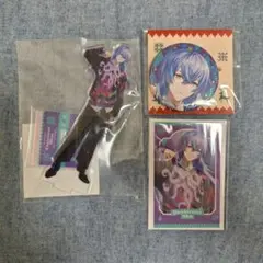 にじさんじ 星導ショウ クリスマス チェキ アクスタ 缶バッジ