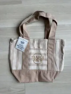 三連休限定値下げ】 Trader Joe's トレジョ ストライプ エコバッグ