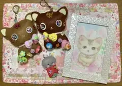 ねこちゃんマスコットなどセット