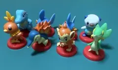 ポケモン チョコエッグ 旅立ちの3匹 フィギュア 8匹セット