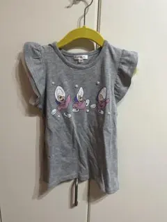 Disney ミニーマウス フリル袖Tシャツ 100cm