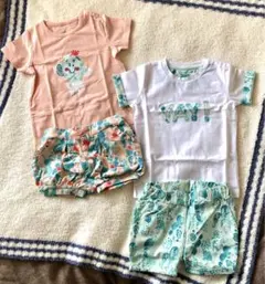 【新品未使用】ベビー服　セットアップ　夏服