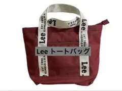 Lee トートバッグ レッド レディース 即購入⭕️即日発送⭕️のサムネイル