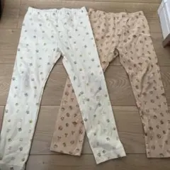 ユニクロレギンス　110 二枚セット