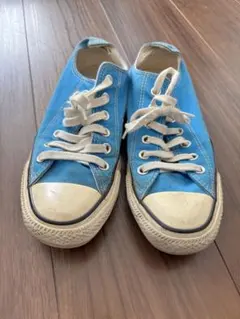 コンバース 青 ローカット スニーカー