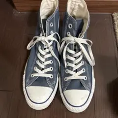 コンバースオールスター　ネイビー　ハイ　（箱付き）25.5cm