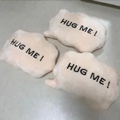 HUG ME! クッション　3個セット　ピンクのサムネイル