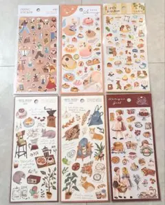 シール大量　シールまとめ売り　シールセット　コラージュ素材　マインドウェイブ