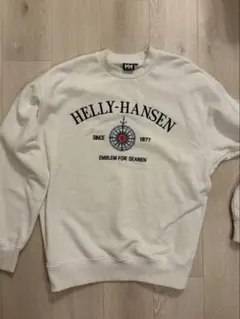 HELLY HANSEN スウェット ホワイト Lサイズのサムネイル
