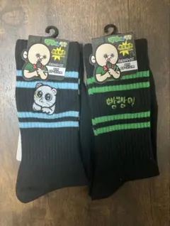 パンパンくんの日常　ソックス 2足セット 25-27cmのサムネイル