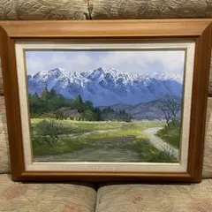 Funaya 画 油絵 F10号 額装油絵絵画 自然風景画 額縦61*横68cm - メルカリ