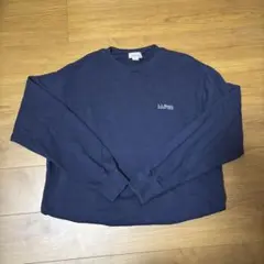 L.L.Bean ネイビー クルーネック スウェット Lサイズ