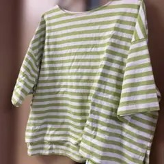 studioCLIP natural by clip ボーダー 半袖Tシャツ Fのサムネイル