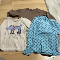 長袖　ワンピース　130㎝　3点セット