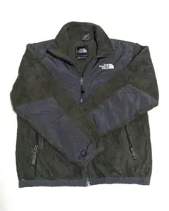 THE NORTH FACE フリースジャケット ダークグリーン 子供用Ｍサイズ