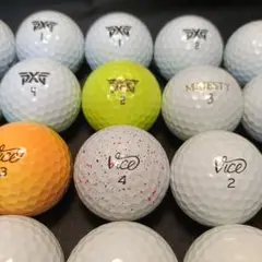 PXG,VICE他 ウレタンカバー系 20球 ロストボール, ゴルフボール