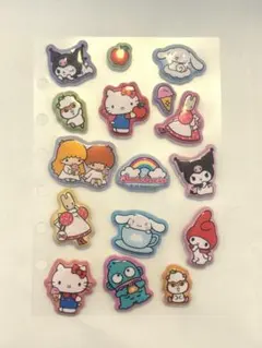 サンリオ　ぷっくりシール