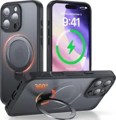 【新品・半額】iPhone 16 Pro ケース MagSafe 半透明マット