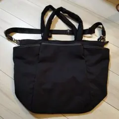 フェリシモ　IEDIT[イディット]　大きいポケットが便利なトラベルトートバッグ