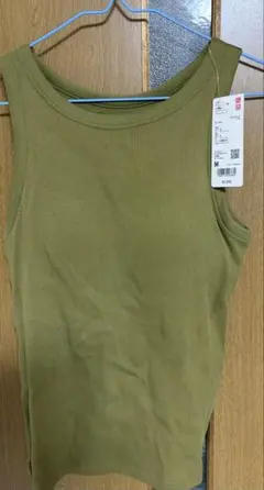 UNIQLO アメリカン　スリーブ ブラタンクトップ　M