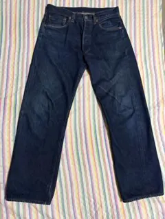 濃紺！米国製LEVI'Sリーバイス201XXバレンシア98年製W33L36 - メルカリ