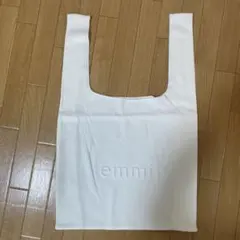 emmi ホワイト トートバッグ 未使用