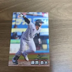 2026カルビープロ野球チップスカード千葉ロッテ マリーンズ藤原恭大