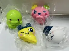 たまごっち ぷにぷにし隊 全4種 ミニフィギュア コンプリートのサムネイル