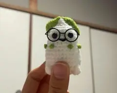 可愛い編み物のぬいぐるみキーホルダー