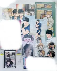 韓国 BL SPAKLZ LEZHIN LEBOM トレカ シーグリ 缶バッジ