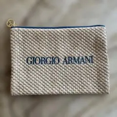 Giorgio Armani 編み込みポーチ