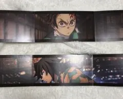 鬼滅の刃 映画特典 ３面パノラマカード 義勇 炭治郎