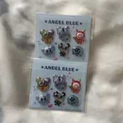 ナルミヤキャラクターズ ぷっくりしーる セブンイレブン シール エンジェルブルー