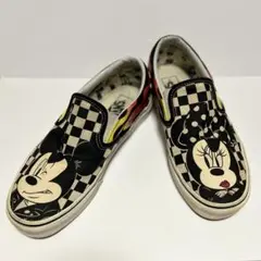VANS ヴァンズ ディズニーコラボ スリッポン スニーカー ミッキー ミニー