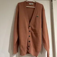 ラコステ　ヴィンテージカーディガン　70年代　ビンテージ　カーディガン