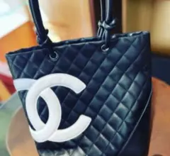 そら様専用]顧客VIP限定ノベルティCHANEL[CC マーク]blackバッ - メルカリ