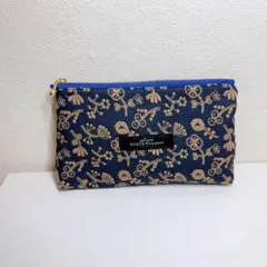 1点のみ出品c&sミナペルホネン＊ハンドメイド 18cmファスナーポーチ