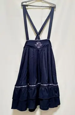 axes femme サス付き 刺繍 フリル スカート