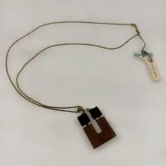 San-Fowa べっ甲×黒 ヴィンテージネックレス チョーカー レトロ