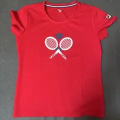 FILA テニス Tシャツ M 赤